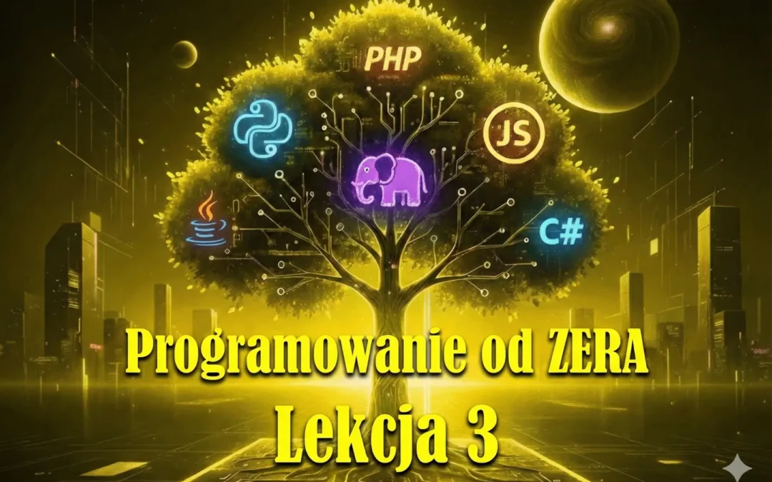 Kurs programowania od zera, lekcja 3.