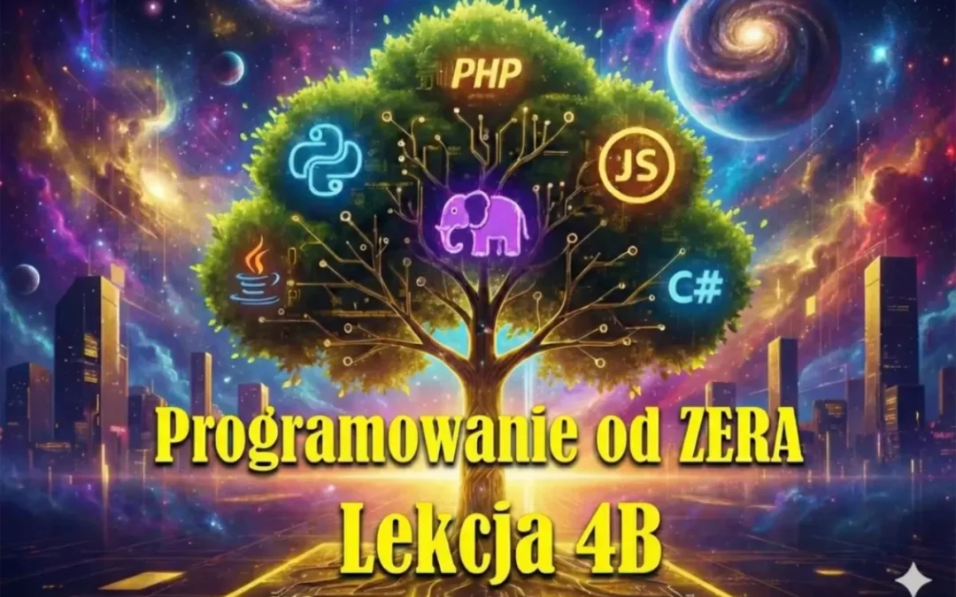 Kurs programowania od zera, lekcja: 4B: C# Dogania Pythona (Klasy, Obiekty i Listy Rekordów)