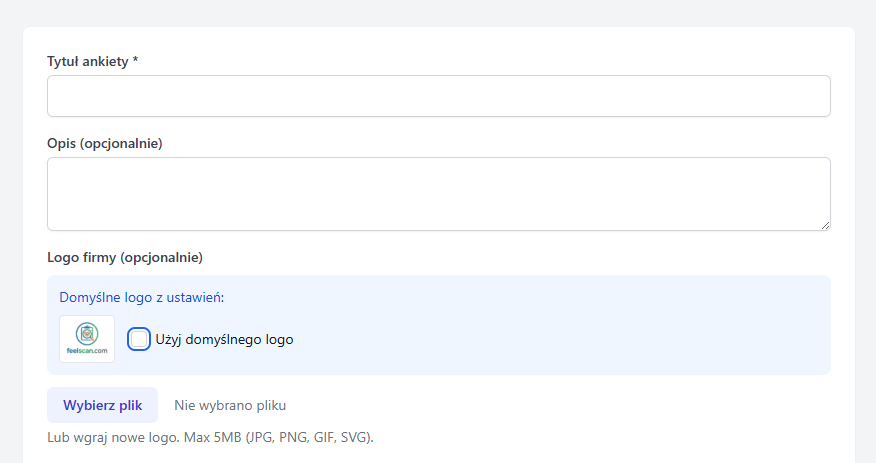 Tworzenie ankiety