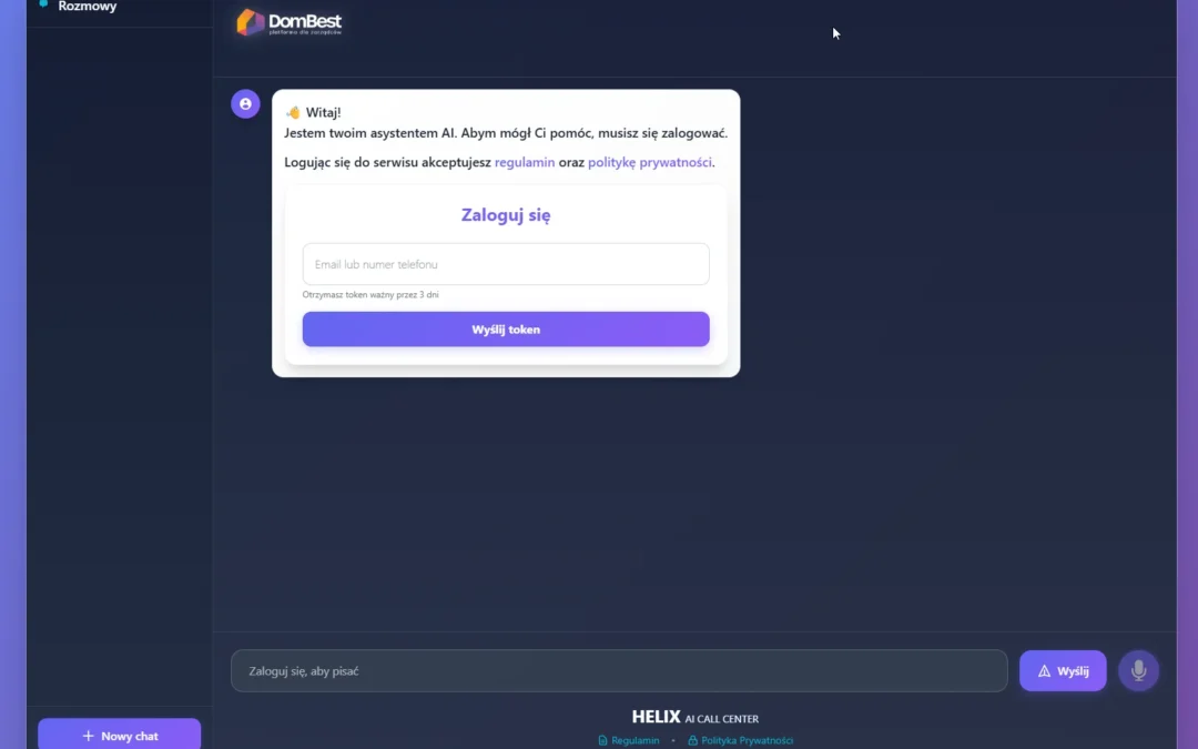 HELIX – AI asystent dla rynku nieruchomości