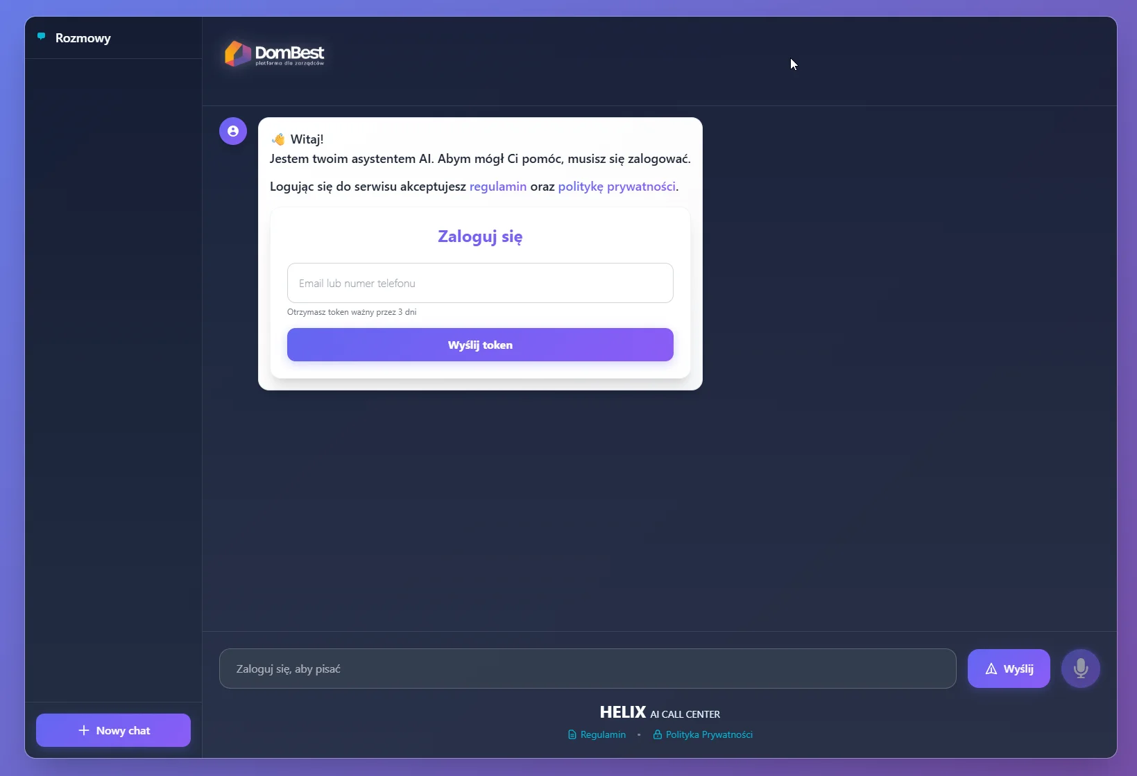 HELIX – AI asystent dla rynku nieruchomości